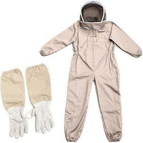 Biologische Schutzkleidung mit Handschuhen, Imkerschutzkleidung, Imkeranzüge, Imkerausrüstung, Overalls, Imkerzubehör