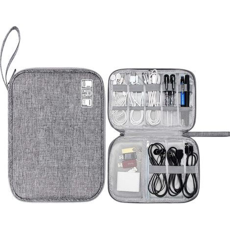 Sac de rangement de voyage, adapté aux accessoires électroniques, (1/2)