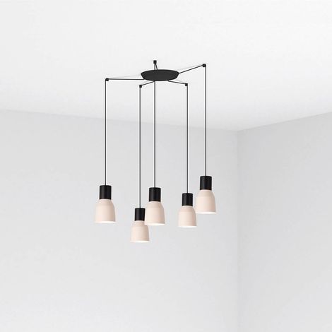 KOMBO Lampadaire beige Ø120 5L 68592-5L (1/2)