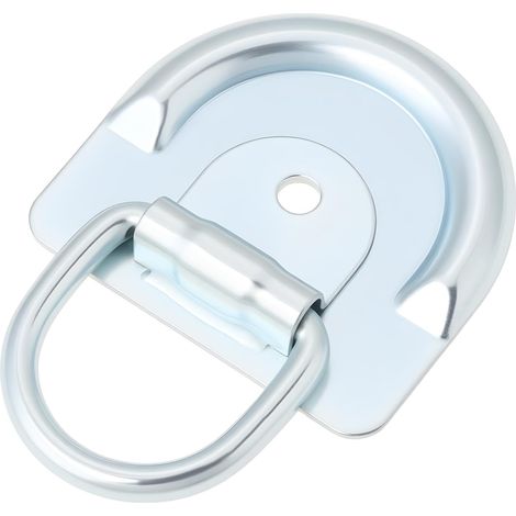 Ancrage de Sécurité Galvanisé pour Sol/Mur pour Voiture Moto Vélo Scooter 89,5 X 85 Mm