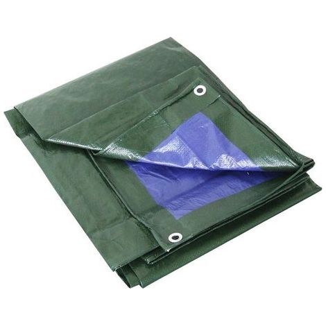 TELO OCCHIELLATO PE VERDE/BLU  3X 3M 90 GR