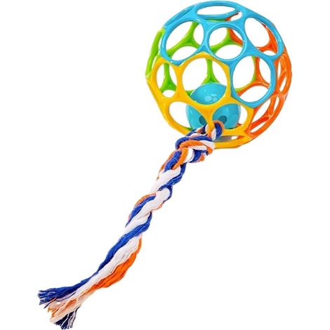 Hunde-Kauball mit Geräuschen, bissfester Spielzeugball für Haustiere