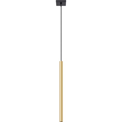 Suspension tube VELINO doré brillant G9 8W Pure Lume (1/5)
