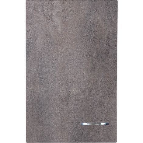 Pensile 45x32 anta corten grigio maniglia destra (1/4)