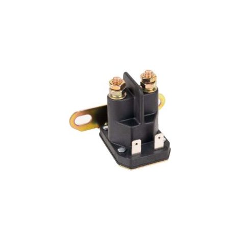 Relais de solénoïde de démarreur 12 V 862-1211-211-16 AM138068 - Compatible avec les tracteurs de pelouse Trombetta John Deere MTD Cub Cadet 725-04439 LA100 LA105 LA110 LA115 LA120 LA125 LA135 LA140 L (1/4)