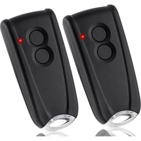 Pair Garagentor-Handsender für ECOSTAR RSC2 433,92 MHz, kompatibel mit Ecostar RSC2-433, RSE2-433, RSZ1-433 Torfernbedienungen, 2er-Pack (1/4)