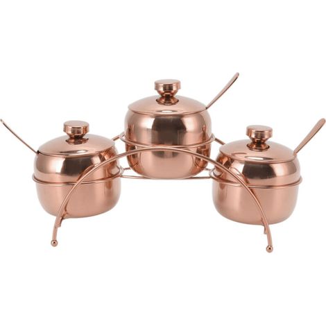 Spice container and spoon set, durable and dust-resistant, hygienic spice container set with walkway shelf for outdoor travel (1/5)