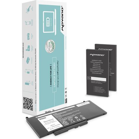 Batteria 6MT4T 7V69Y K3JK9 per Dell E5470 E5570 7.6V (1/5)
