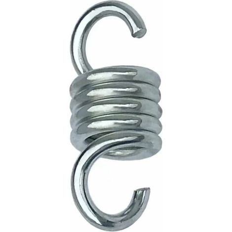 Ressort de hamac - En acier galvanisé trempé - Pour chaises de hamac suspendues et balançoires de porche - Capacité de charge de 270 kg (1/3)