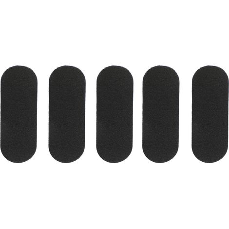 Filtres pour pales de ventilateur de plafond, lot de 5, remplacement professionnel, fibre de charbon actif de noix de coco, pour la maison, la cuisine, le bureau et les ventilateurs elliptiques. (1/5)
