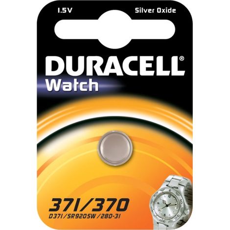Duracell Modell 371 370 Knopfzelle Silber 1,5 Volt (1/2)