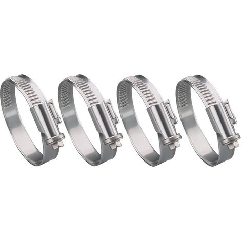 Colliers de serrage, diamètre 8 à 16 mm, largeur 9 mm X 4 - AUTOBEST