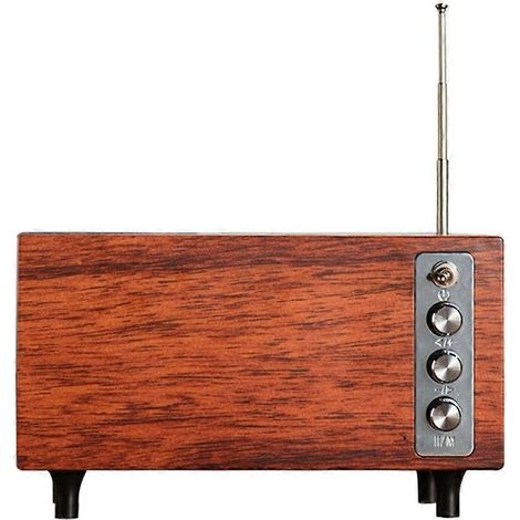 Radio FM portable, radio rétro classique, enceinte Bluetooth sans fil (1/5)