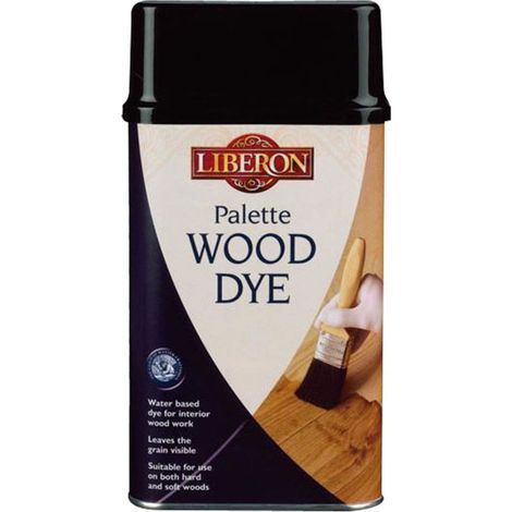 Liberon Light Oak Palette Wood Dye - 250ml for Interior Floors and Woodwork