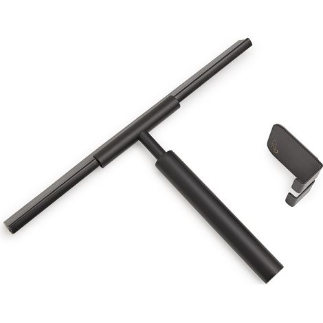 GEDY 11991400000 ODINO Set Limpiacristales y percha negro mate - ref: 11991400000 (1/2)