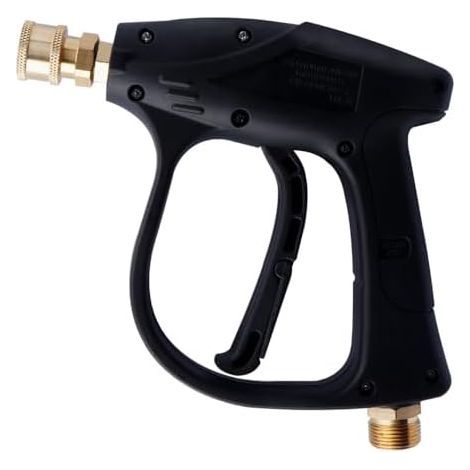 Pistolet Nettoyeur Haute Pression, Pulvérisation de à Eau Lavage Voiture Connexion Rapide 1/4" Laveuse Jet Interface Filetage M22 pour - (1/5)
