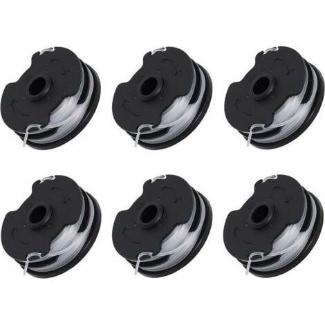 Set mit 6 Ersatzspulen für kabellosen Freischneider - 1,65 mm Gewinde, 8,3 m Länge - Umweltfreundliches ABS-Material - Kompatibel mit Parkside PRTA 20-Li C3 - IAN351753 (1/5)