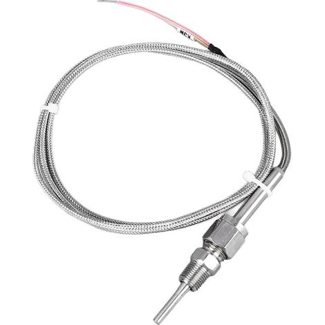 Thermoelement Typ K, Metallsonde, 1/8 Zoll NPT-Zahnanschluss, Edelstahl, Mini-Temperaturfühler