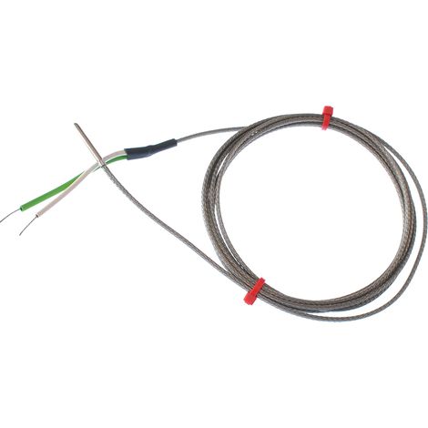 Thermocouple type J Ø 3.18mm, L 25mm, +350°C max à Câble ( Prix pour 1 )
