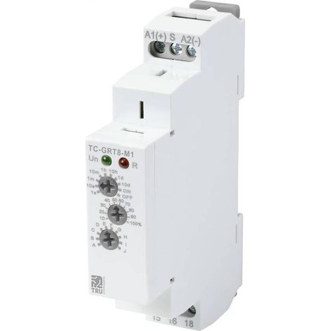 [GEBRAUCHT] B-Ware Tru Components Zeitrelais TC-9963308 Multifunktional 12-240V 1 Wechsler 4000W (1/2)