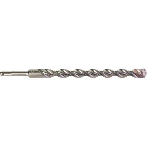 Milwaukee Hammerbohrer MS2 D.20mm Gesamt-/Arbeits-L.300/250mm SDS-plus 2 Schneiden (1/4)