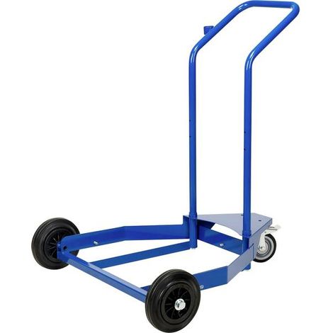 Carrello per serbatoi fino a 200 kg, dimensioni 841x818x986 mm.
