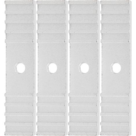 Stück Zahnriemen-Befestigungselemente aus oxidbehandelter Aluminiumlegierung, 3D-Drucker, 15 x 70 mm