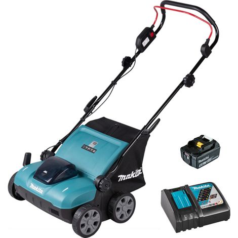 Makita DUV320RT 18V LXT Brushless Scarifier 32cm - 1x 5Ah Battery & Charger
