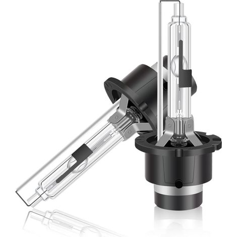 D2S LED xénon Ampoule, 6000K 35W ampoules au xénon blanc diamant, croisement HID pour groupes HID, lot de 2 (1/5)