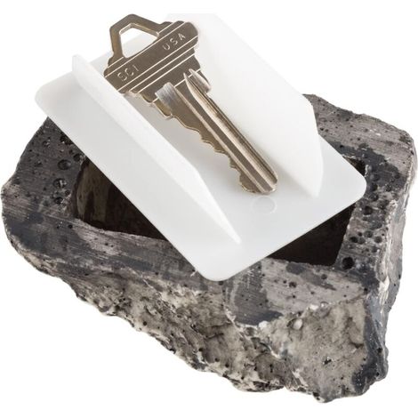 Waterproof Key Safe Box Garden Yard House Key Storage Box Secret Safe Hidden Stones Fake Stones Replacement Rock Keys Diverter Box