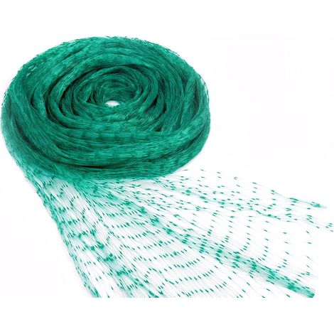 APEX Filet de jardin, protection pour plantes, légumes, fruits et bassins, filet de jardin anti-chats et anti-oiseaux, filet de jardin polyvalent à mailles fines (1, 2 x 10)