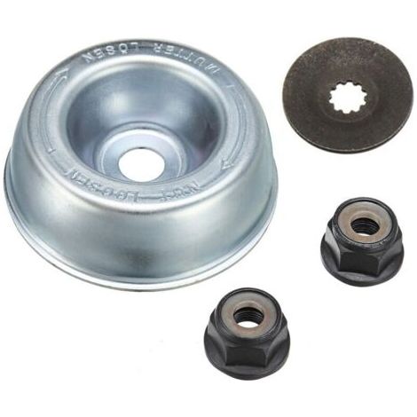Set de Fixation Lame Lawnmower métallique de Remplacement Kit pour STIHL Tondeuse à Gazon débroussailleuse (1/4)
