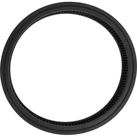 Élément filtrant rond à haut débit, lavable et réutilisable, pour filtre à air Hot Rod 14x2 pouces, noir. (1/5)