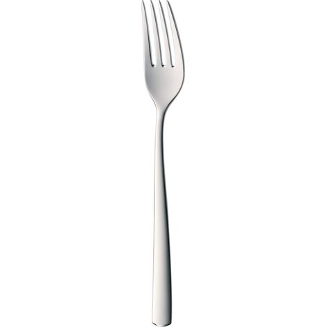 Fourchette de table 19,7 cm, acier inoxydable poli, brillant, passe au lave-vaisselle (1/3)