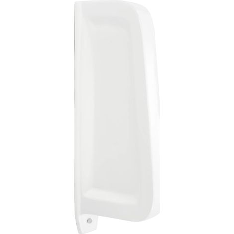 Wall-mounted Urinal Privacy Screen Ceramic White vidaXL