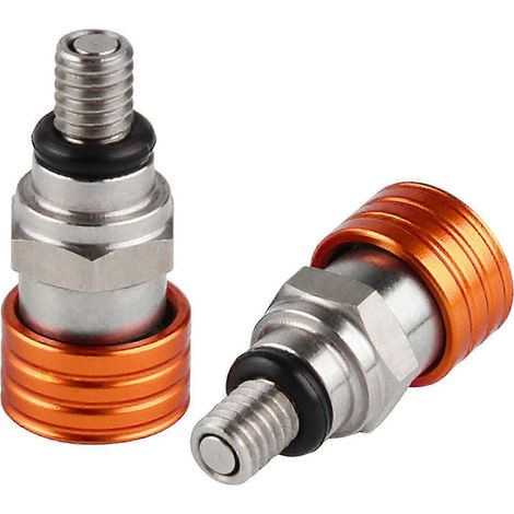 Vis de purge de fourche M4x7 mm pour motos de motocross (modèles 85, 125, 144, 200, 250, 300, 350, 450, EXC, XC et XCW). (1/5)