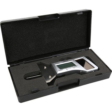 Jauge de Profondeur de Pneu Numérique, Pied à Coulisse électronique en Acier Inoxydable à énergie Solaire 0,25 Mm 0,01 Mm avec une Conception Précise et de Haute Précision pour (1/5)