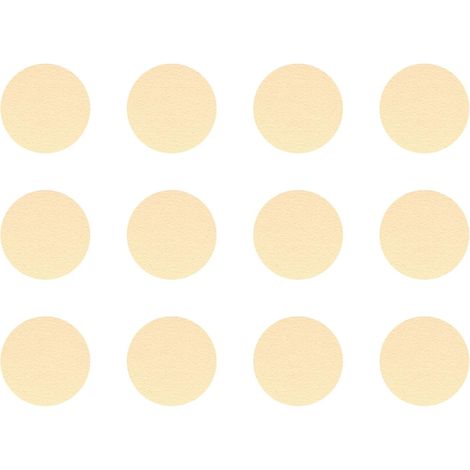 12x Cache vis adhésif autocollant diamètre 40mm protection bouchon trou obturateur meuble table chaise maison, Sable