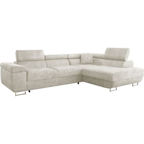 Canapé d'angle Comfivo Vinetum, Lumo 55, Disponible, 274x203x70cm, 0 (1/5)