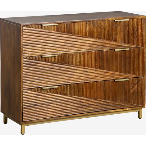 Cassettiera in legno di mango Baty SKLUM (1/5)