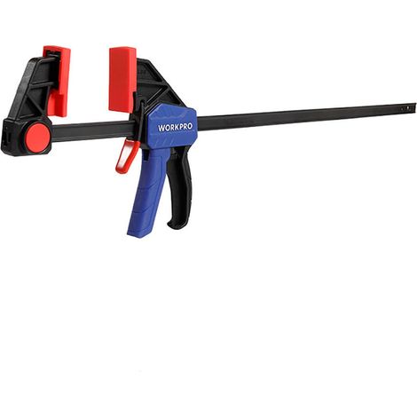 Strumento di serraggio Workpro one-hand clamp nylon rinforzato 450 mm
