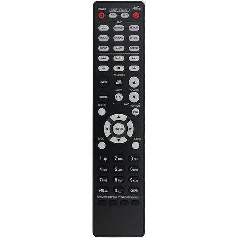 Ersatzfernbedienung RC-1223, kompatibel mit dem DENON RC-1223 Surround-AV-Receiver (1/5)