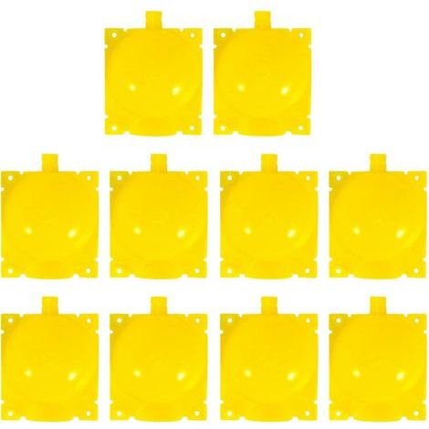 Ensemble de 5 outils de greffage et d'enracinement réutilisables avec boules de propagation haute pression pour diverses espèces végétales, jaune (1/5)
