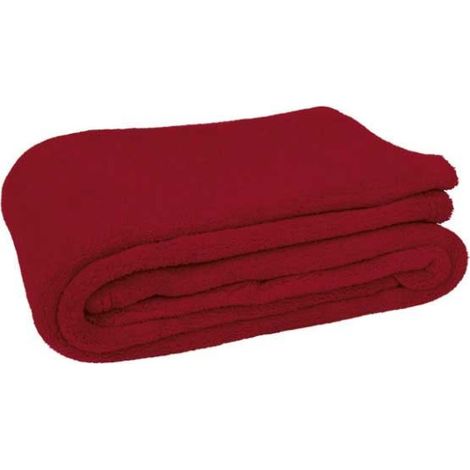 Manta de tacto suave Cushion  Rojo              140 x 95 cm