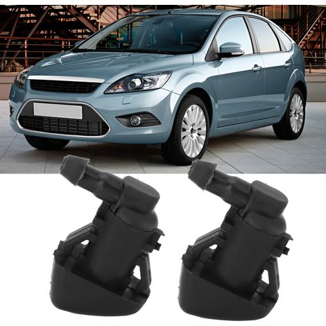 Jeffergarden 1 paire de buse de lave-glace avant 8S4Z17603AA Remplacement du jet de pulvérisation de pare-brise pour Ford Focus 2008-2010 (1/5)
