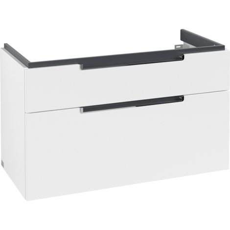 Villeroy & Boch Subway 2.0 Waschtischunterschrank, 2 Auszüge, (1/2)