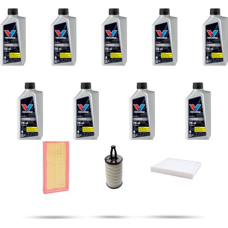 Kit tagliando 3 FILTRI e 9L OLIO compatibile con Mercedes Classe GLE (W166) 500 335kw Dal 2015 (1/5)