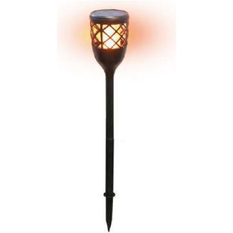 GSC 201210000 Wiederaufladbarer/USB Solarfeuereffekt Pfahl IP65 (1/4)
