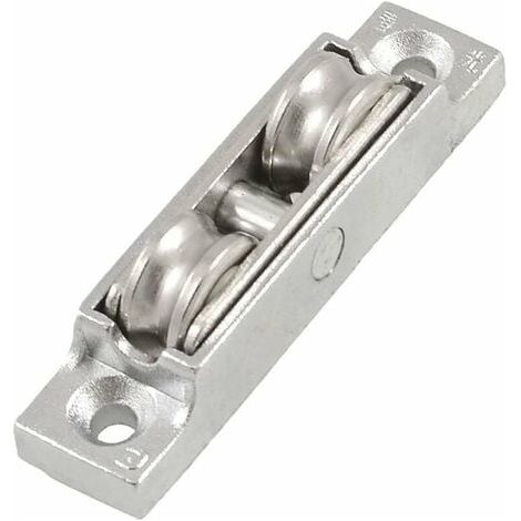 essieux 12 mm métal pour Fenêtre coulissante Roulettes Poulie à double roue (1/5)
