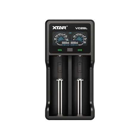 Xtar vc2sl caricabatterie de batteria batteria da uso domestico usb